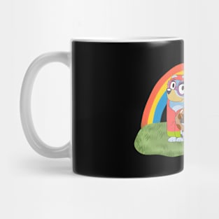 Rainbow Garden Parking Mug